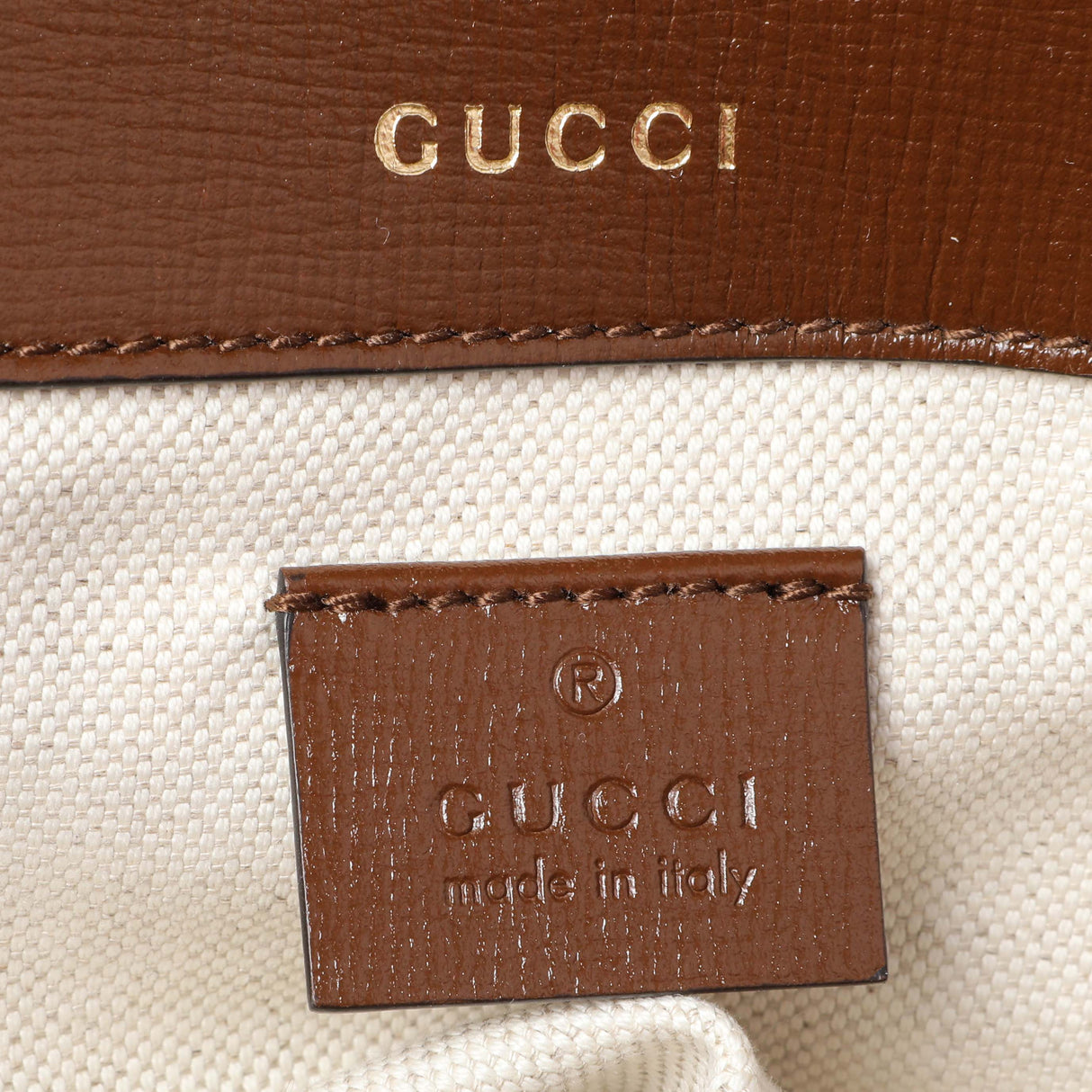 Gucci GG Supreme Monogram Web Mini Horsebit 1955 Shoulder Bag Handbags Gucci