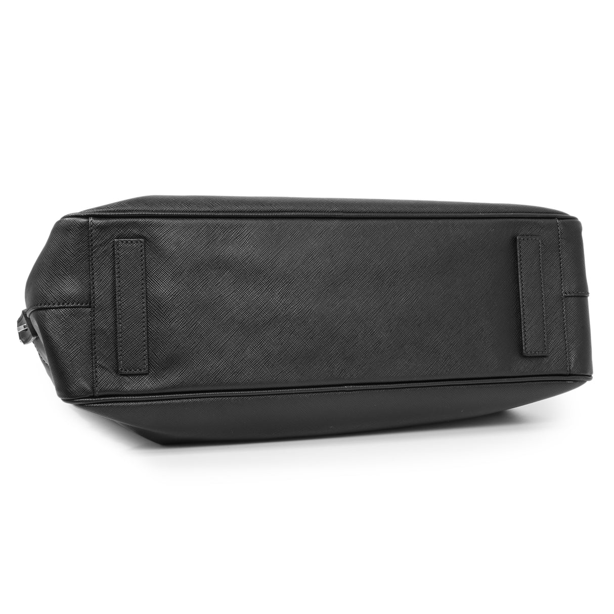 Prada Black Saffiano Travel Briefcase Handbags Prada