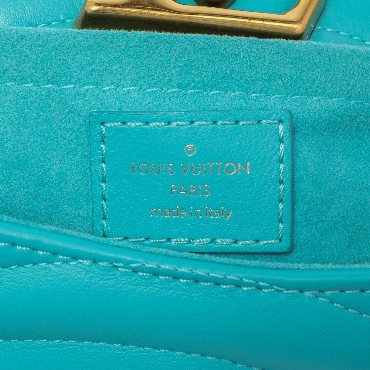 Louis Vuitton Malibu Green Calfskin New Wave Chain MM Handbags Louis Vuitton