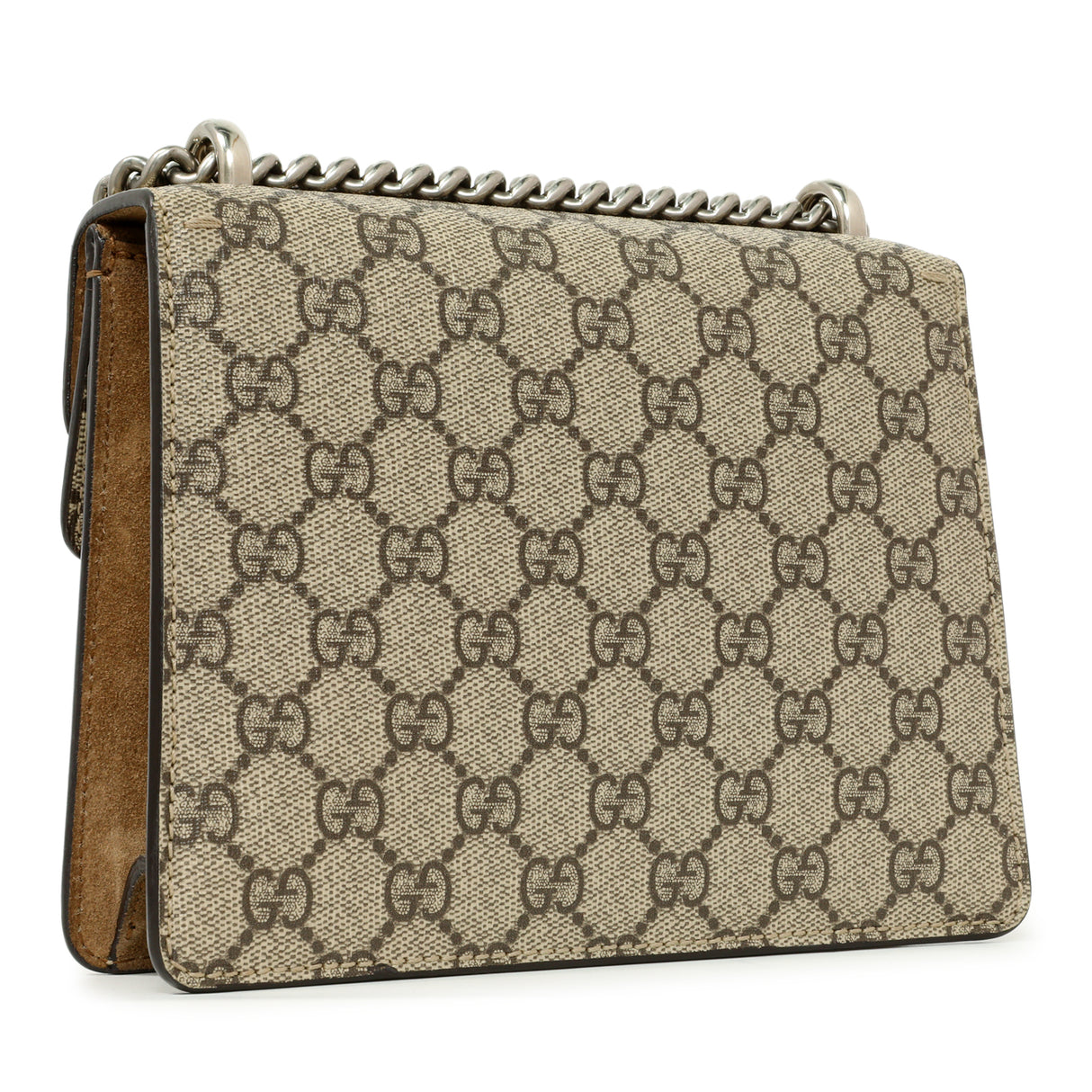Gucci Taupe GG Supreme Monogram Mini Dionysus Shoulder Bag Handbags Gucci