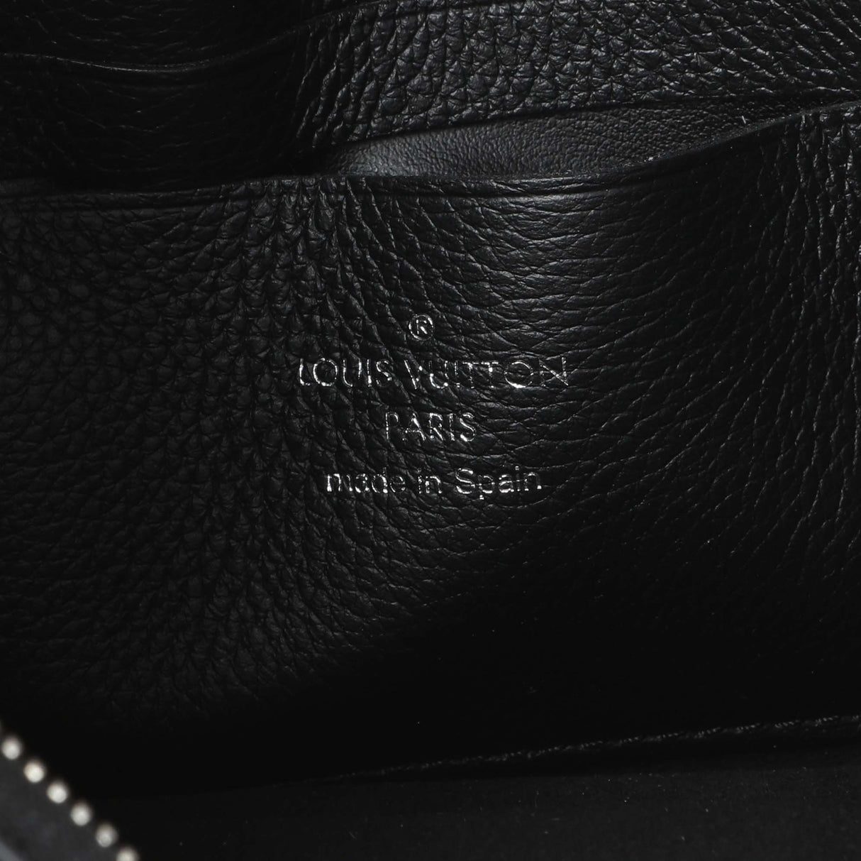 Temp - 84743 Louis Vuitton Black Soft Calfskin Mylockme Chain Pochette Handbags Louis Vuitton