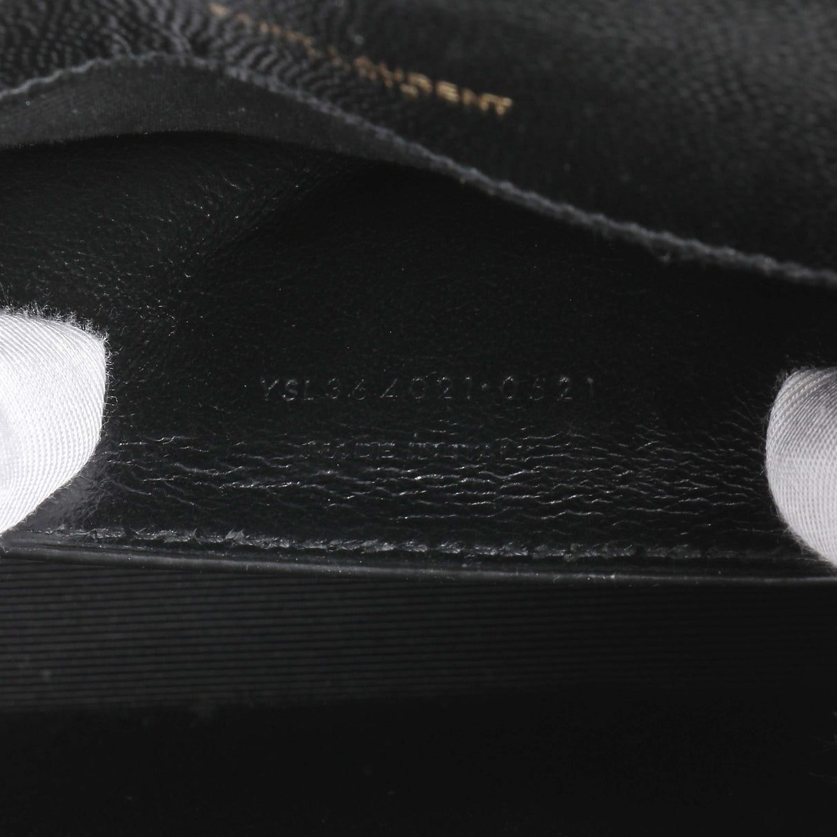 Saint Laurent Black Grain De Poudre Medium Monogram Kate Satchel Handbags Saint Laurent