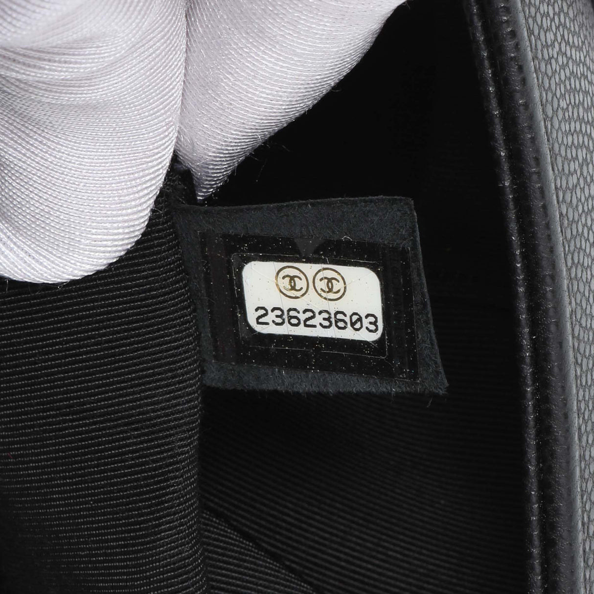 Chanel Black Quilted Caviar New Medium Boy Flap Handbags Chanel