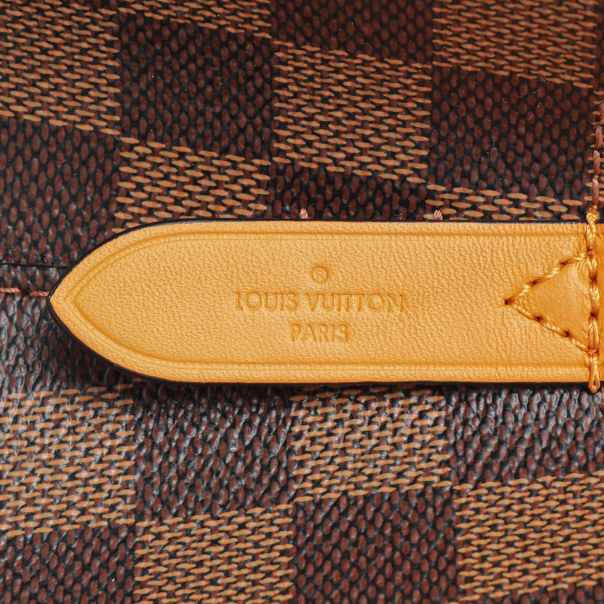 Louis Vuitton Safran Damier Ebene Neonoe MM Handbags Louis Vuitton