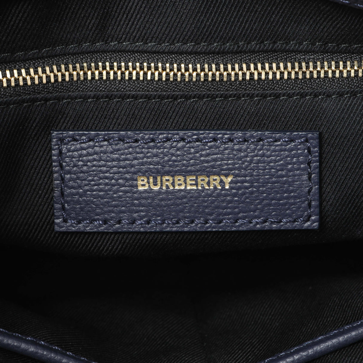 Burberry Regency Blue Small Banner Tote