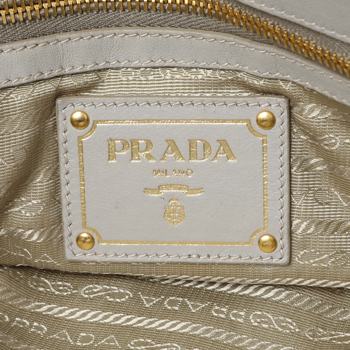 6 items Sat August 1st ⬆️Prada Grey Gaufre Shopping Satchel Handbags Prada