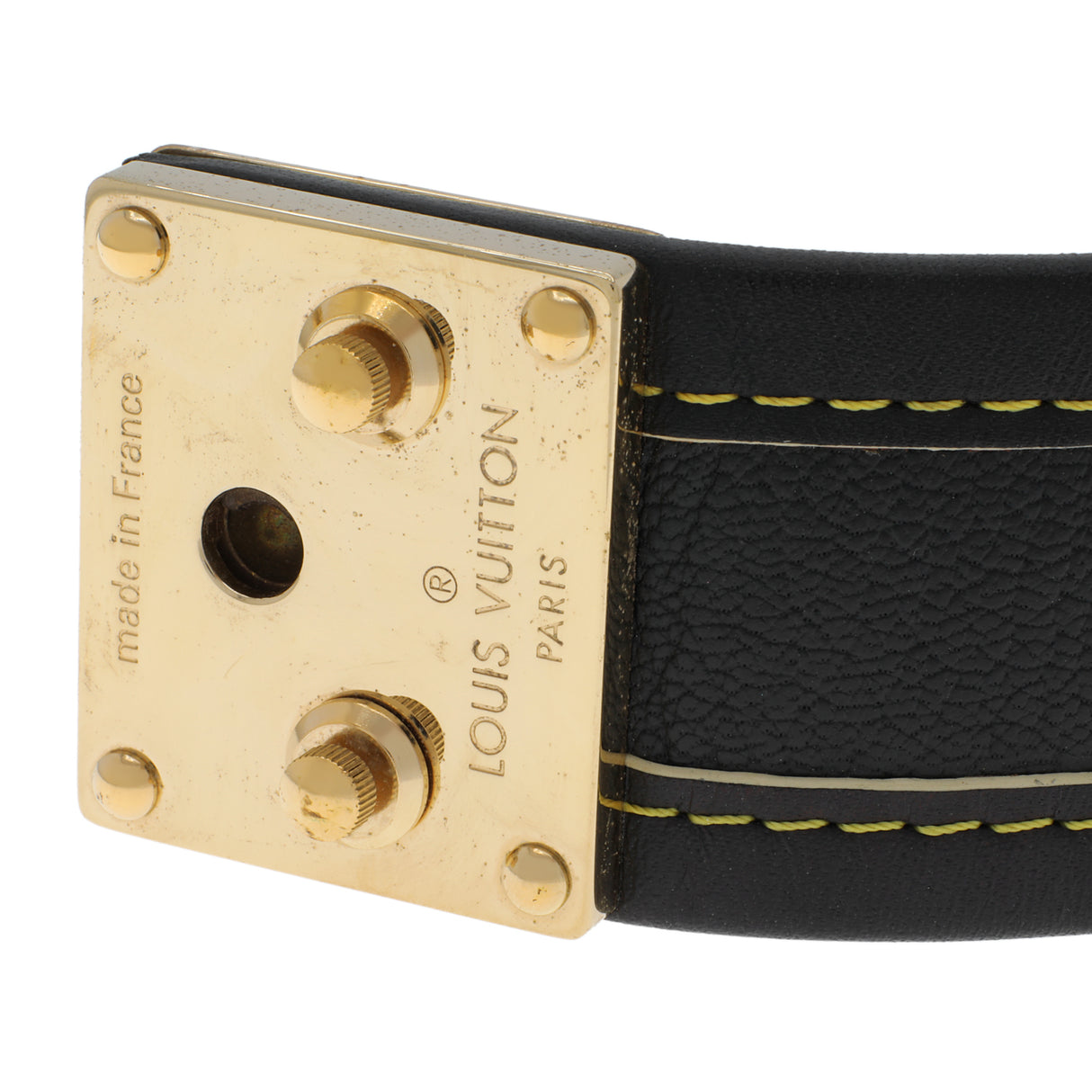 Louis Vuitton Black Suhali S Lock Bracelet Designer Jewellery Louis Vuitton