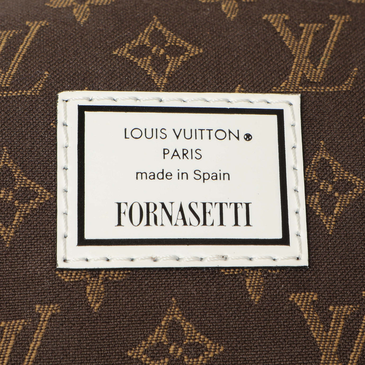 Louis Vuitton X Fornasetti Calfskin Architettura Petit Sac Plat Handbags Louis Vuitton