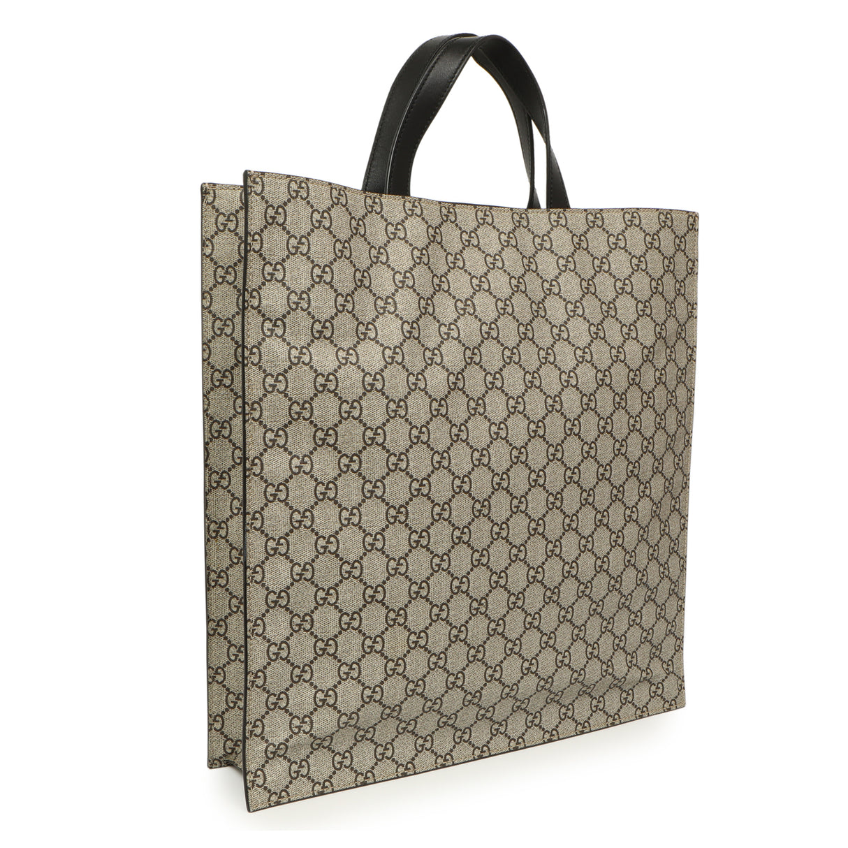 Gucci Soft GG Supreme Monogram Blind For Love Vertical Tote Handbags Gucci