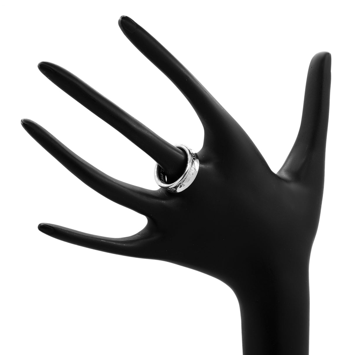 Tiffany & Co. Sterling Silver 1837 Band Ring Rings Tiffany and Co