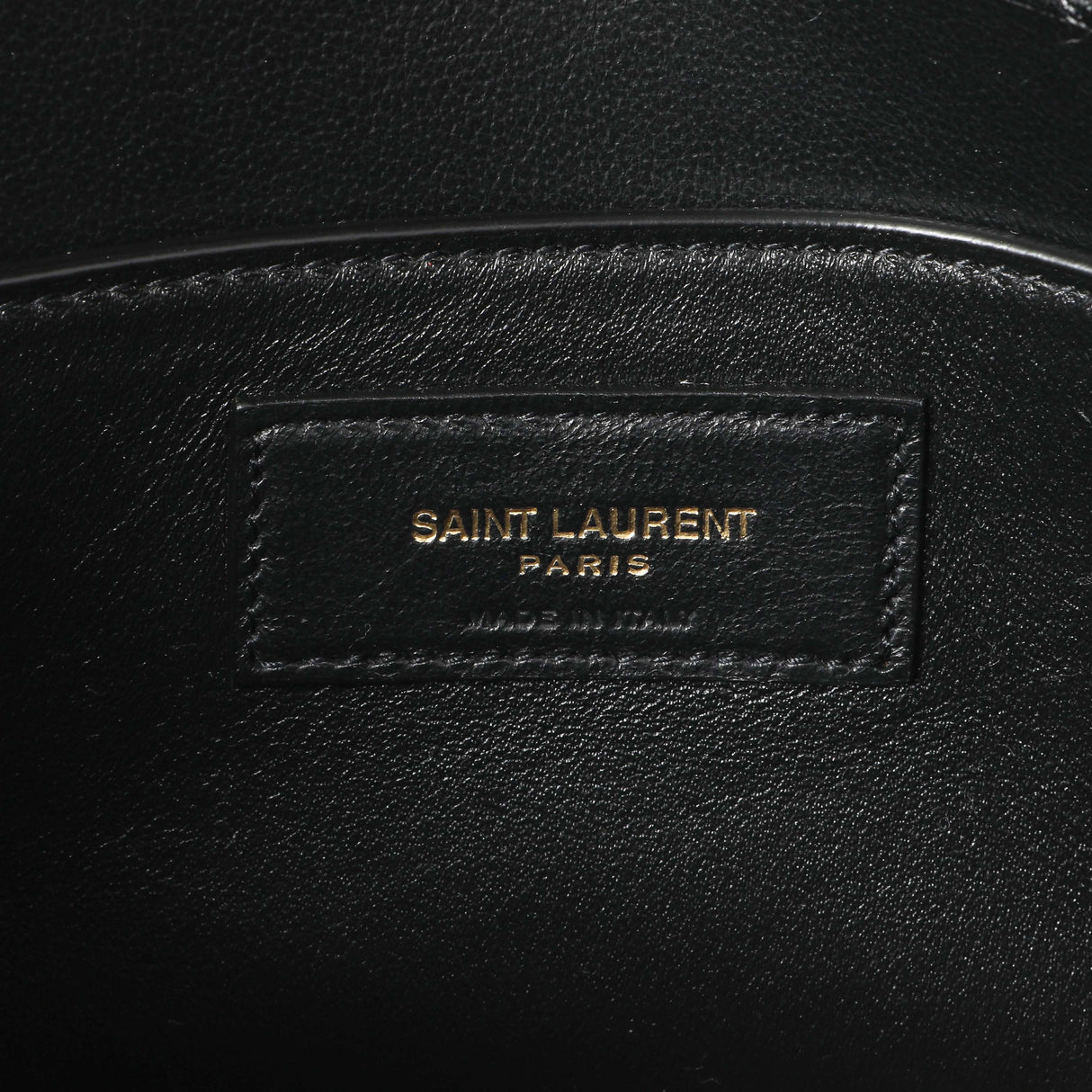 Saint Laurent Black Smooth Calfskin Manhattan Shoulder Bag Handbags Saint Laurent
