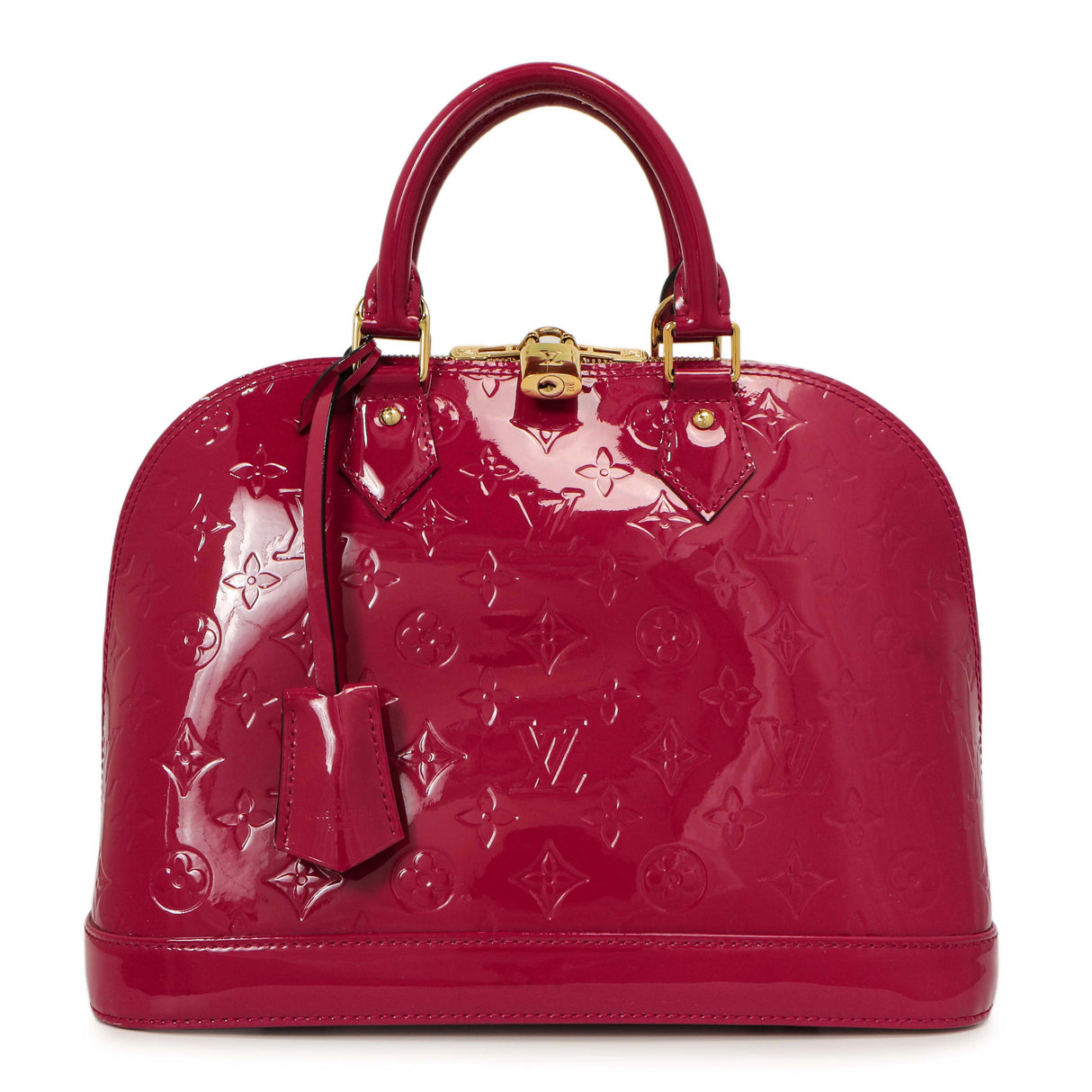 Louis Vuitton Rose Indien Vernis Alma PM Handbags Louis Vuitton