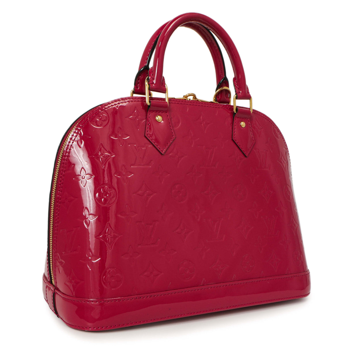 Louis Vuitton Rose Indien Vernis Alma PM Handbags Louis Vuitton