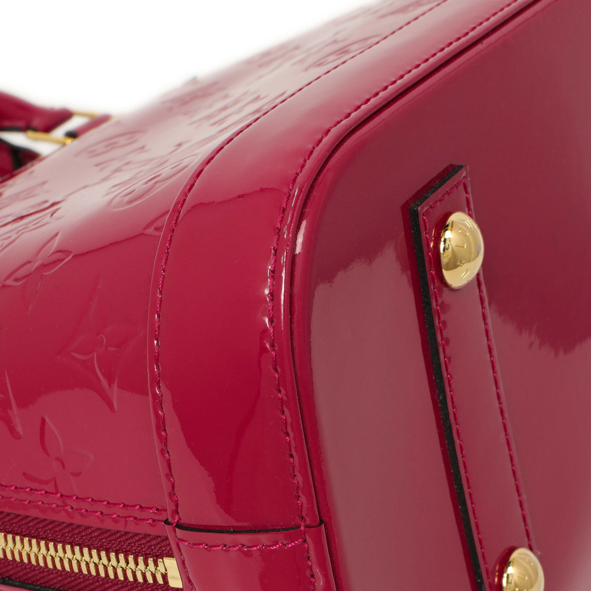 Louis Vuitton Rose Indien Vernis Alma PM Handbags Louis Vuitton