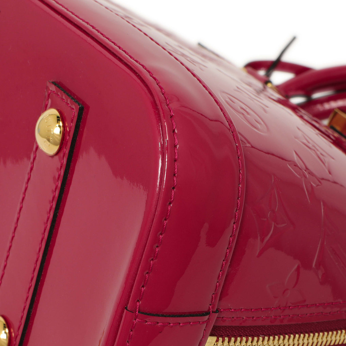 Louis Vuitton Rose Indien Vernis Alma PM Handbags Louis Vuitton