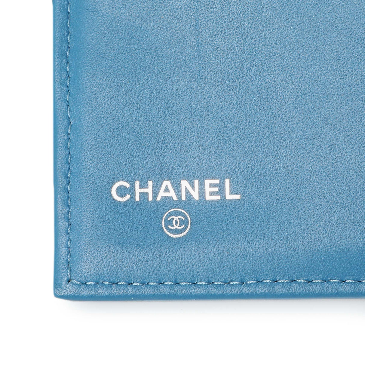 Chanel Blue Quilted Caviar Large Flap Wallet Accessories Chanel