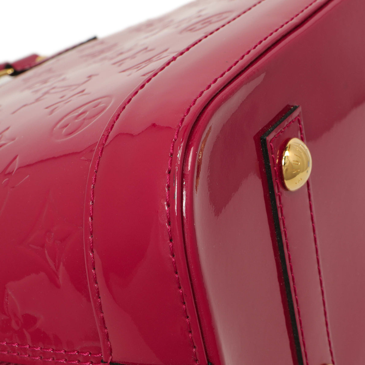 Louis Vuitton Rose Indien Vernis Alma PM Handbags Louis Vuitton