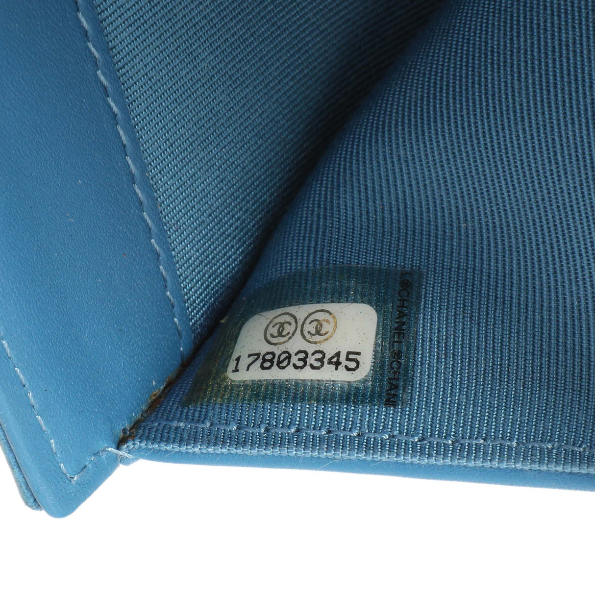 Chanel Blue Quilted Caviar Large Flap Wallet Accessories Chanel