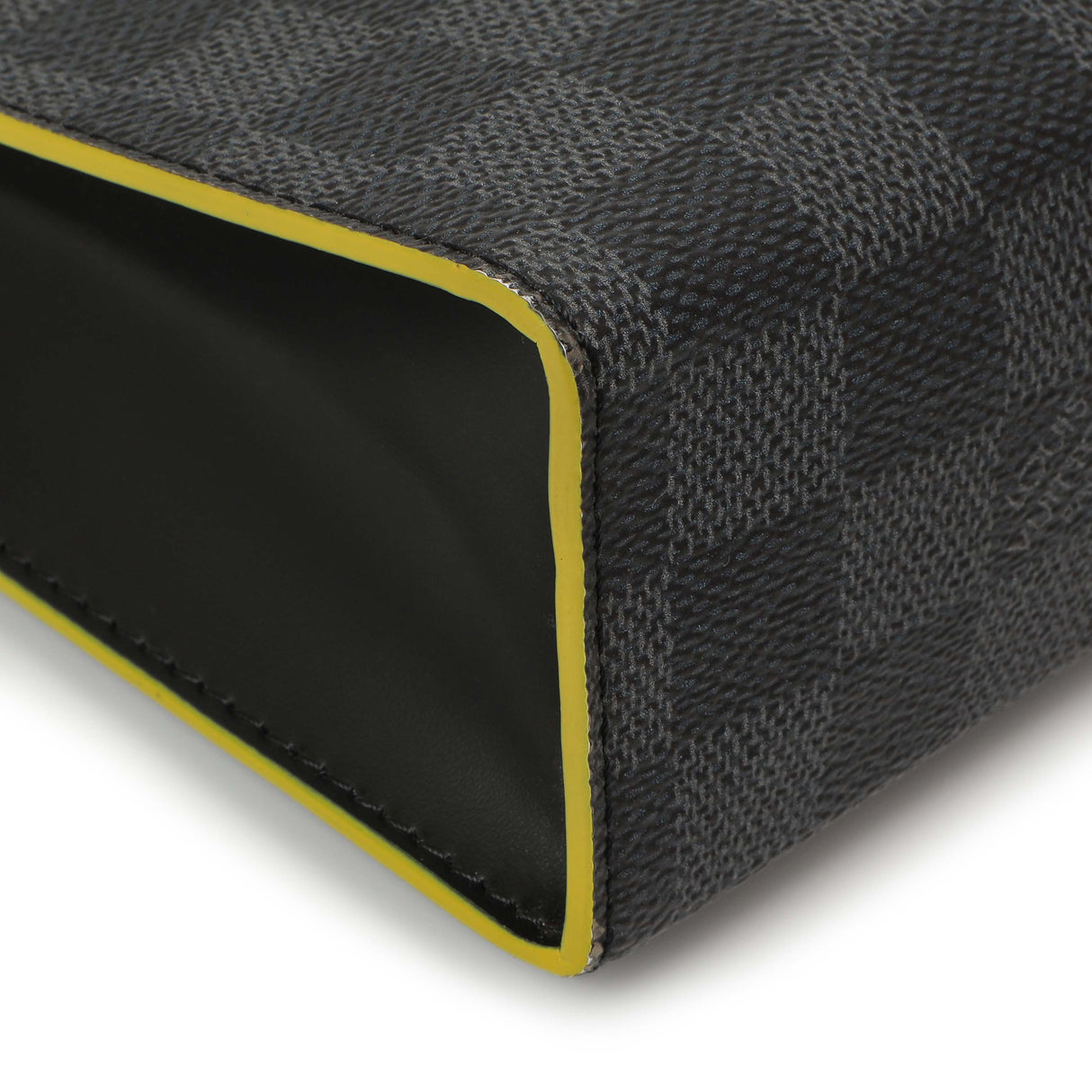 Louis Vuitton Yellow Damier Graphite Pochette Voyage MM Handbags Louis Vuitton