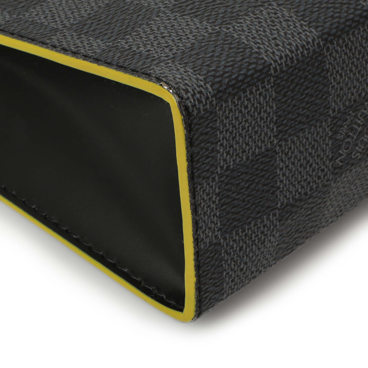 Louis Vuitton Yellow Damier Graphite Pochette Voyage MM Handbags Louis Vuitton