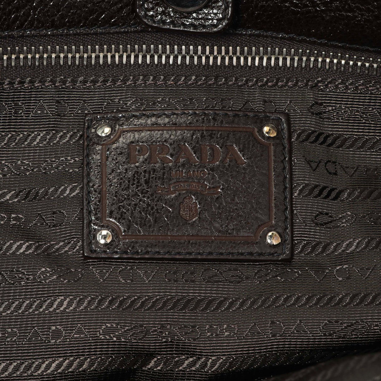 Prada Ebano Cervo Lux Chain Shoulder Bag Handbags Prada