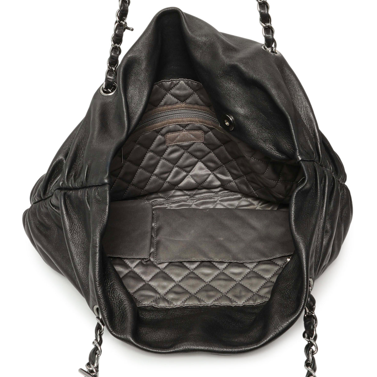 Chanel Black Lambskin Timeless Sharpei Tote Handbags Chanel