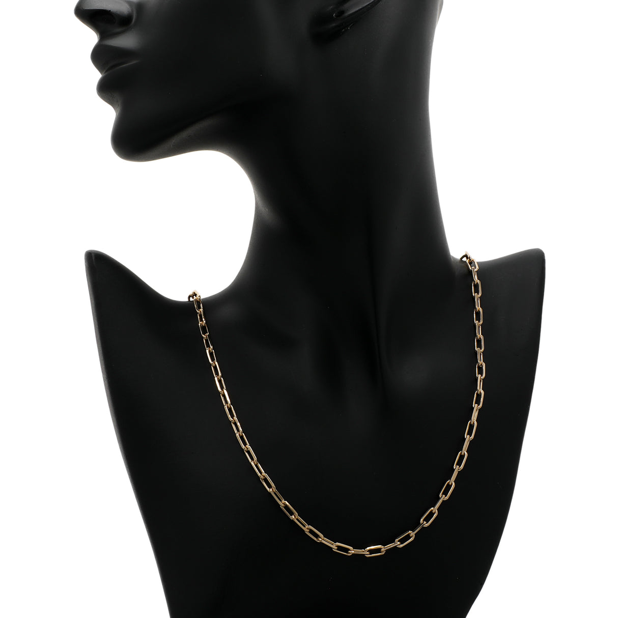 Cartier 18K Yellow Gold Santos de Cartier Chain Necklace SM Designer Jewellery Cartier