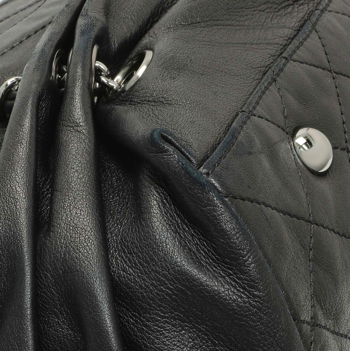 Chanel Black Lambskin Timeless Sharpei Tote Handbags Chanel