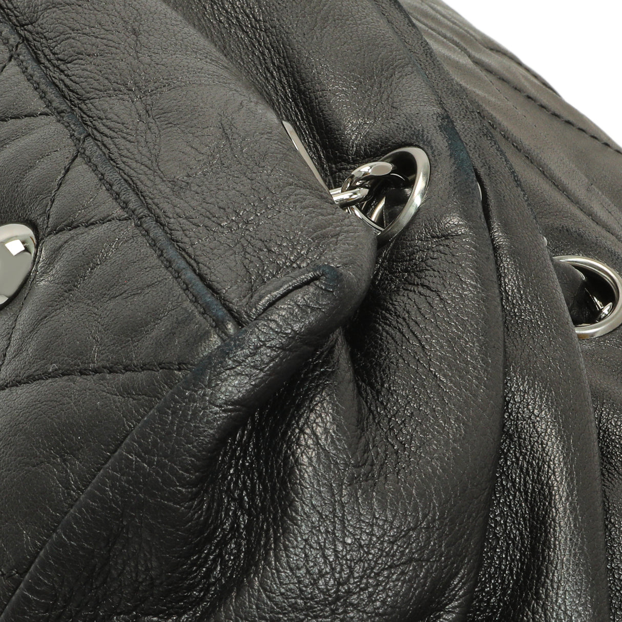 Chanel Black Lambskin Timeless Sharpei Tote Handbags Chanel