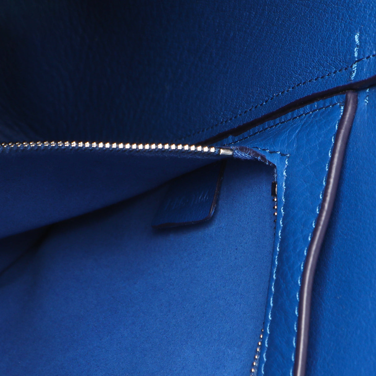 Celine Blue Suede Sangle Bucket Bag Handbags Celine