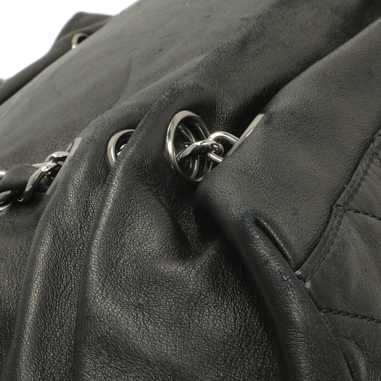 Chanel Black Lambskin Timeless Sharpei Tote Handbags Chanel