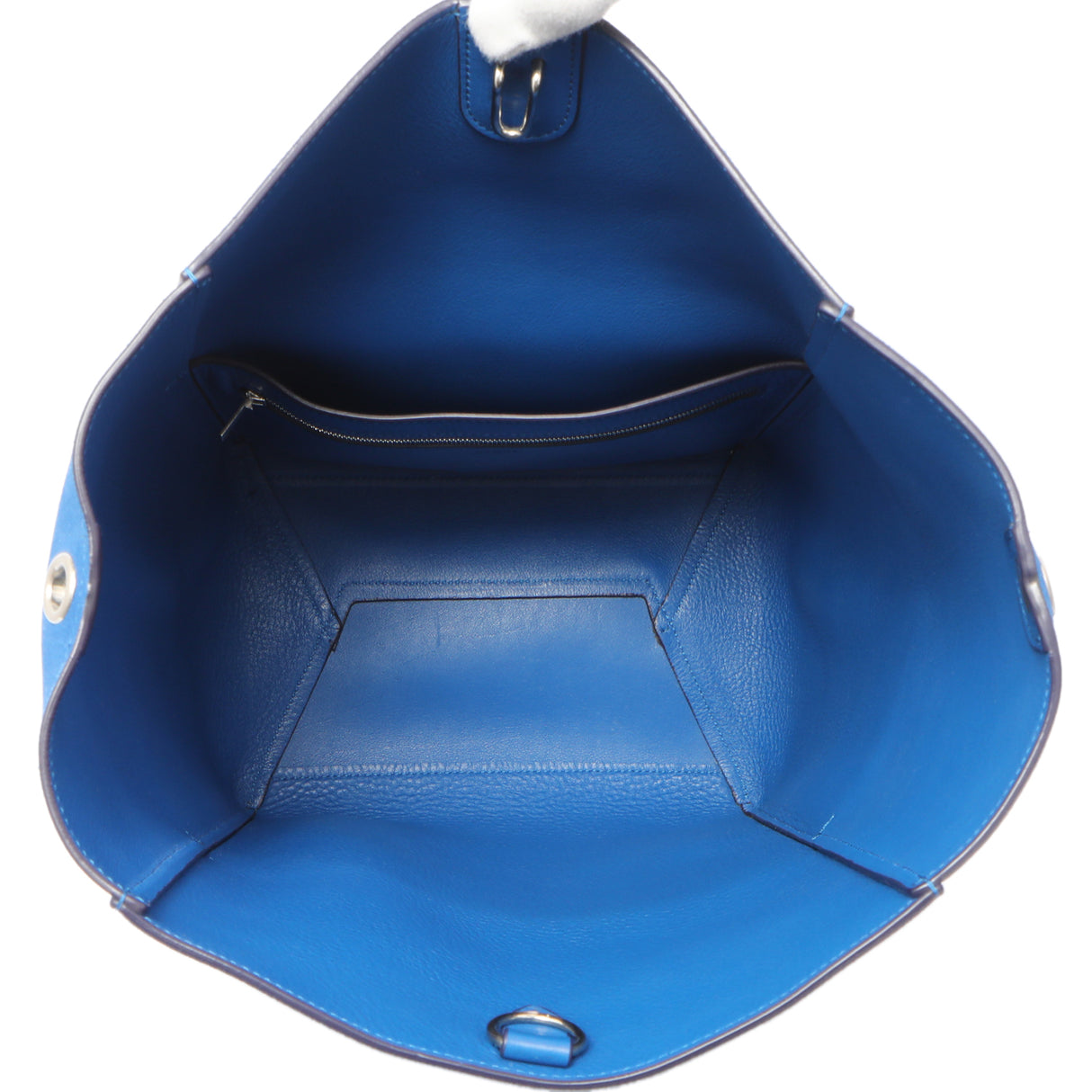 Celine Blue Suede Sangle Bucket Bag Handbags Celine