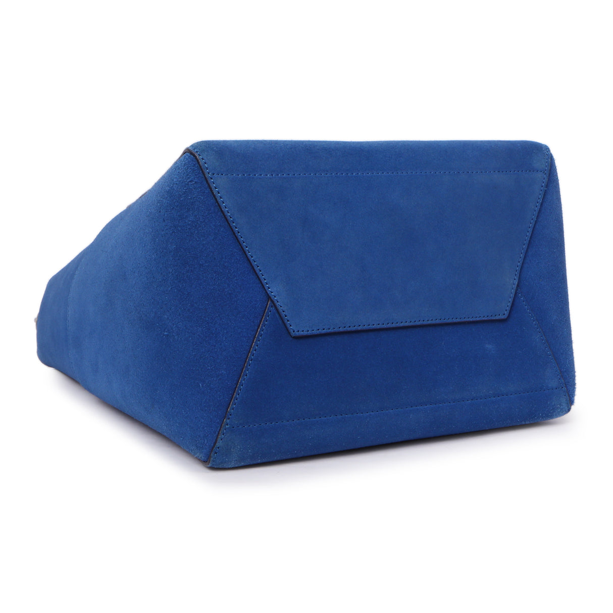 Celine Blue Suede Sangle Bucket Bag Handbags Celine