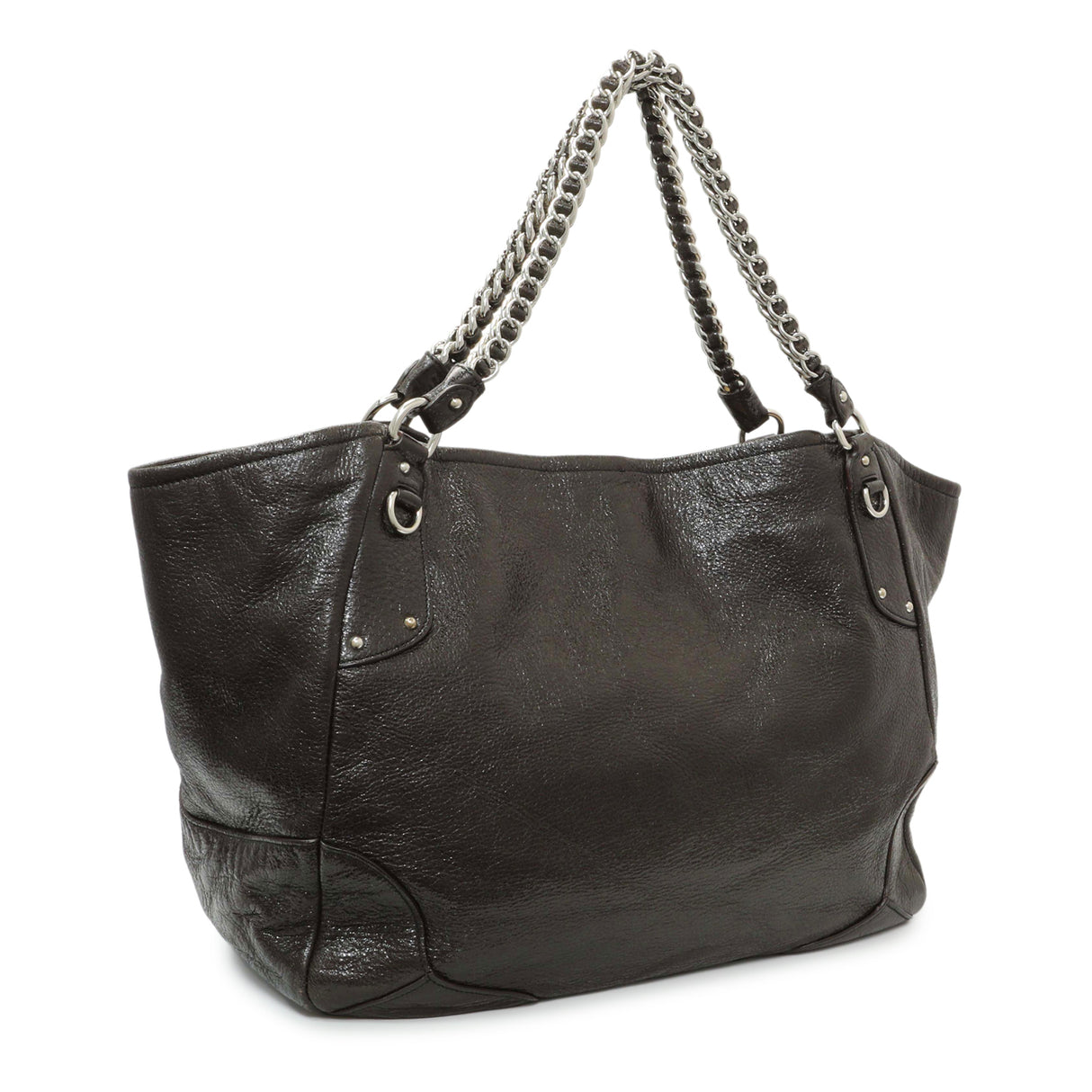 Prada Ebano Cervo Lux Chain Shoulder Bag Handbags Prada