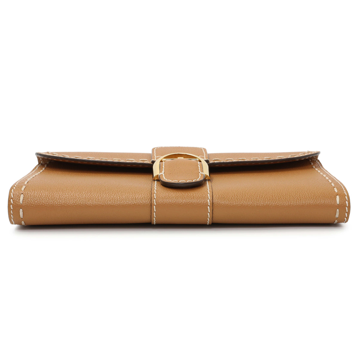 Delvaux Tan Rodeo Calfskin Brillant Wallet On Chain Handbags Delvaux