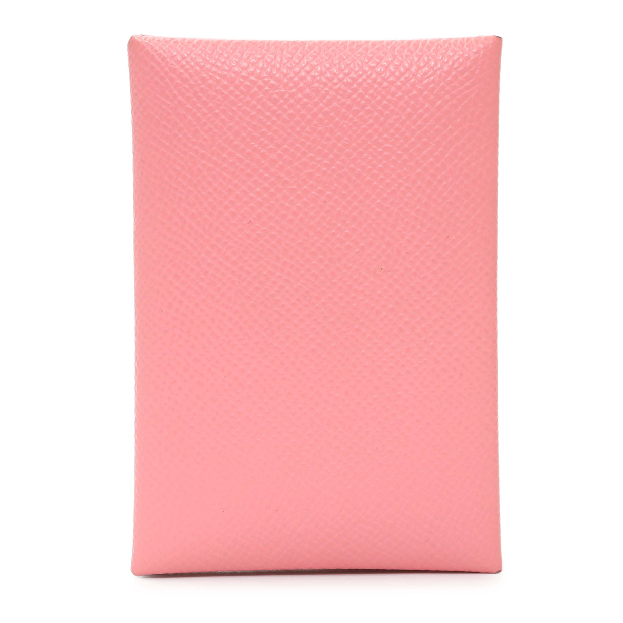 Hermes Pink Epsom Calvi Duo Card Case Accessories Hermes