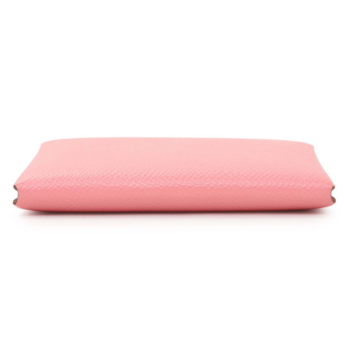 Hermes Pink Epsom Calvi Duo Card Case Accessories Hermes