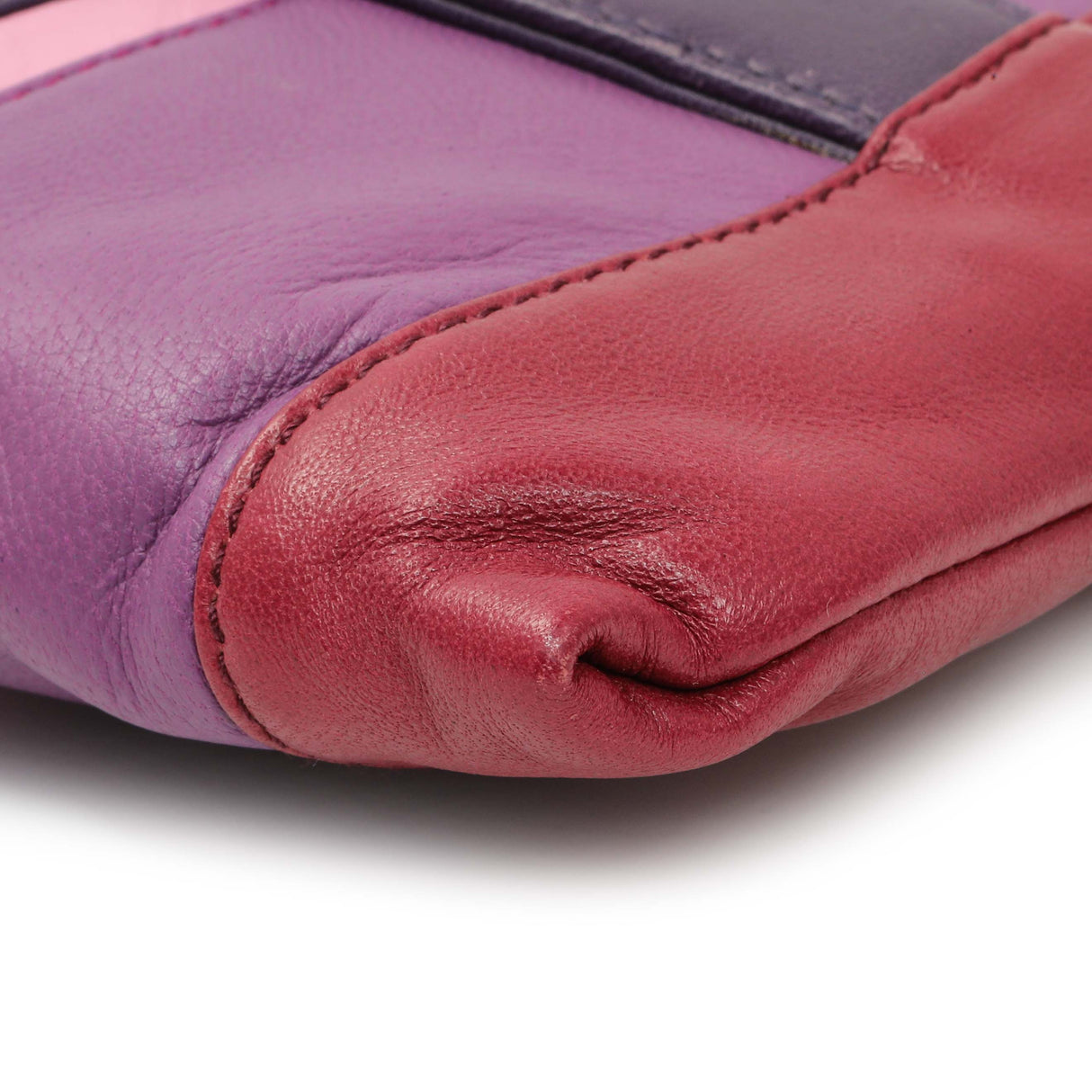 Prada Multicolor Nappa Stripes Clutch Handbags Prada