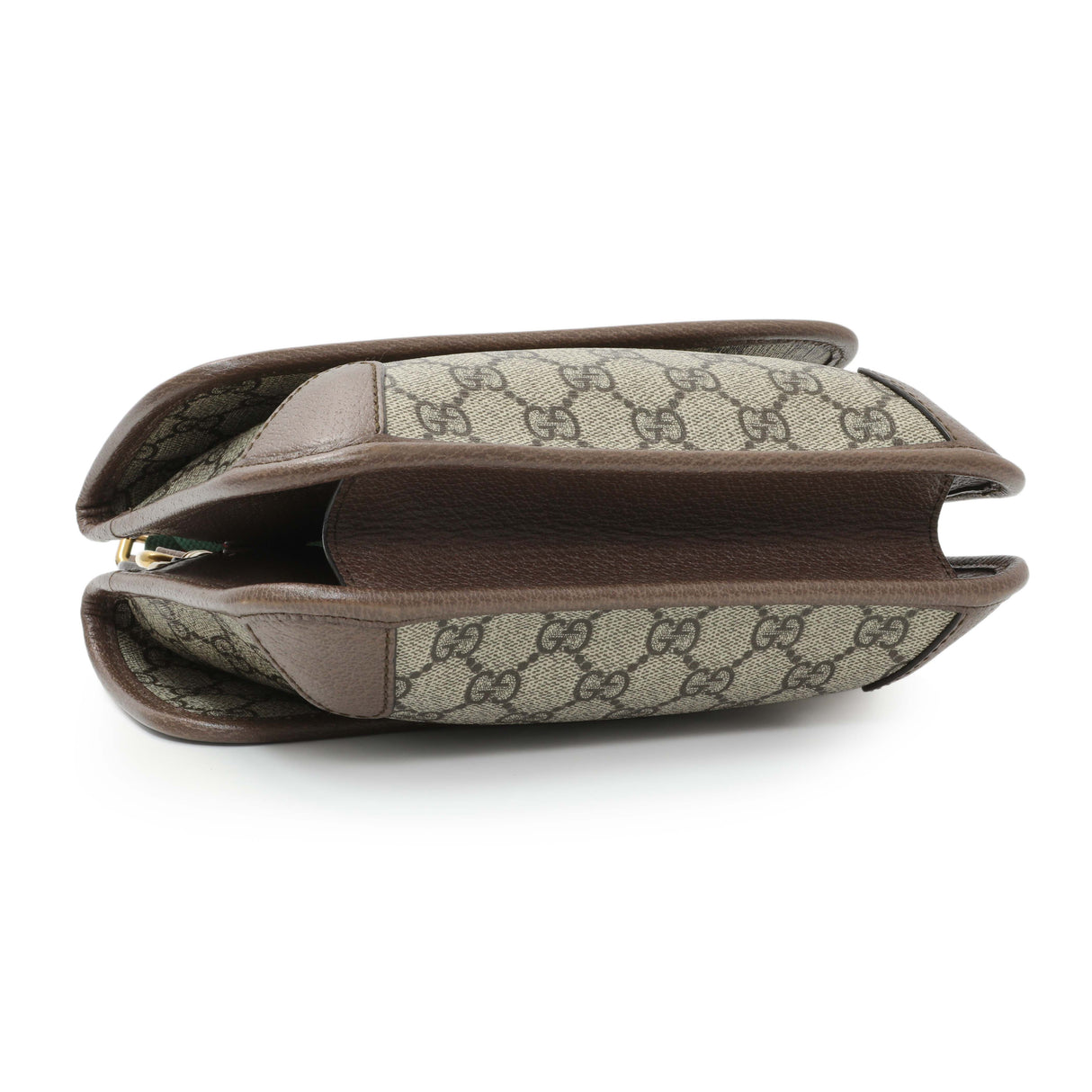 Gucci GG Supreme Monogram Web Small Neo Vintage Double Flap Messenger Bag Handbags Gucci