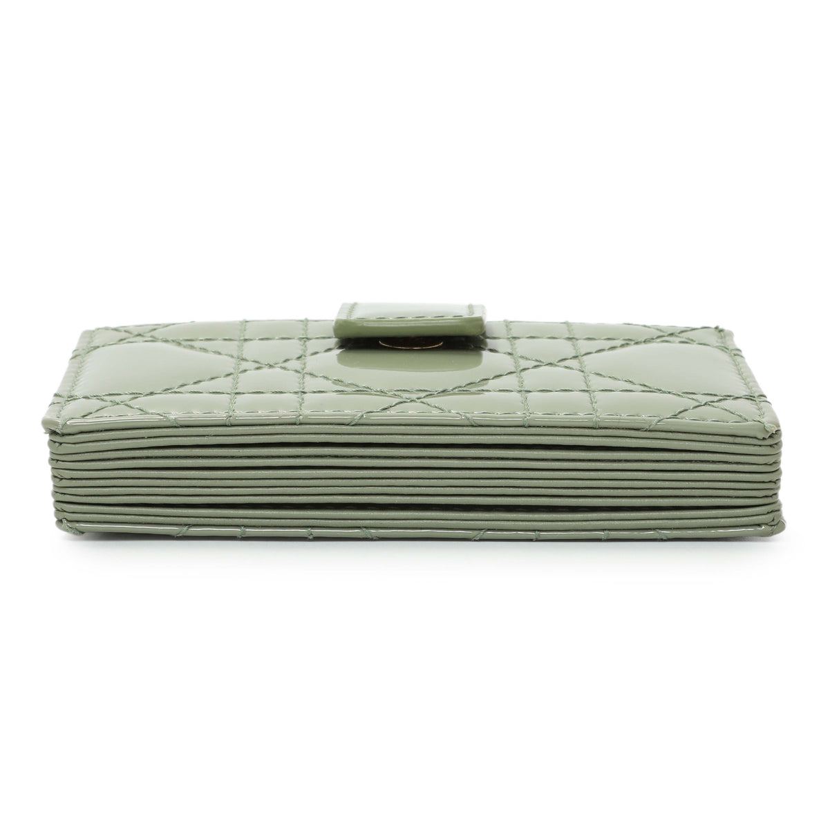 Christian Dior Patent Cannage Lady Dior 5-Gusset Card Holder Accessories Christian Dior