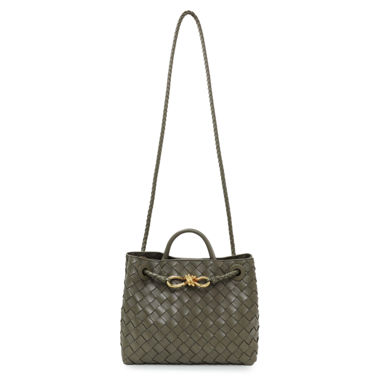 Bottega Veneta Pickle Intrecciato Small Andiamo Handbags Bottega Veneta