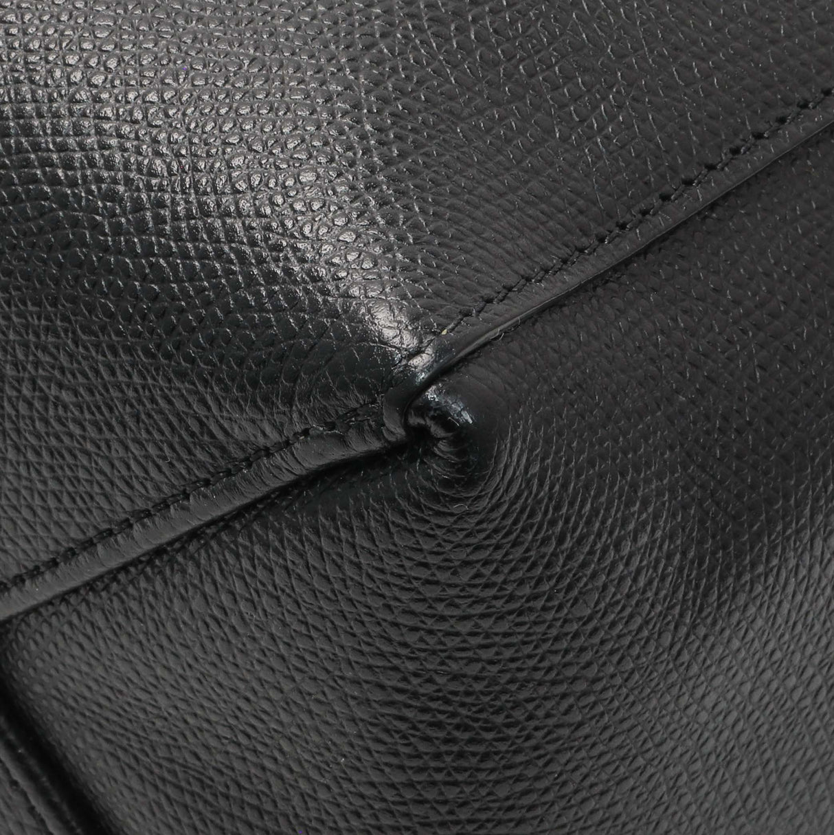 Celine Black Grained Calfskin Small Vertical Cabas Handbags Celine