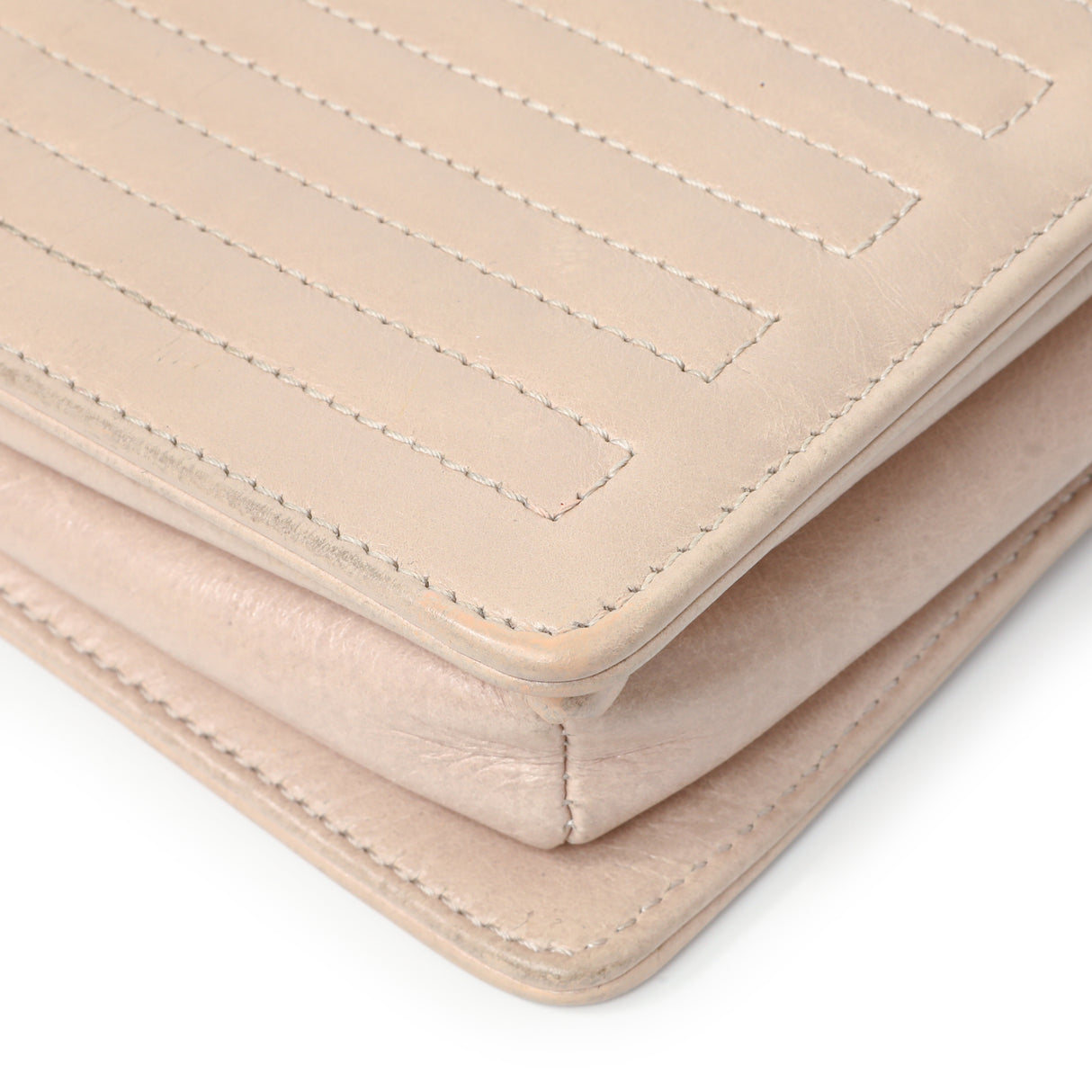 Chanel Beige Quilted Calfskin Medium Korean Garden Flap Handbags Chanel