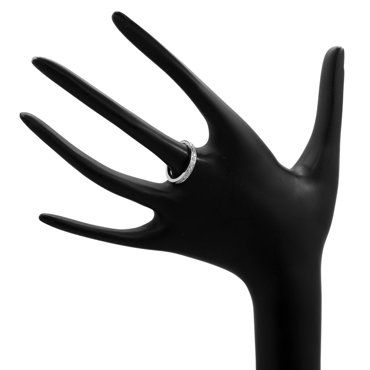 Tiffany & Co. Platinum Diamond Legacy Half Eternity Band Designer Jewellery Tiffany and Co