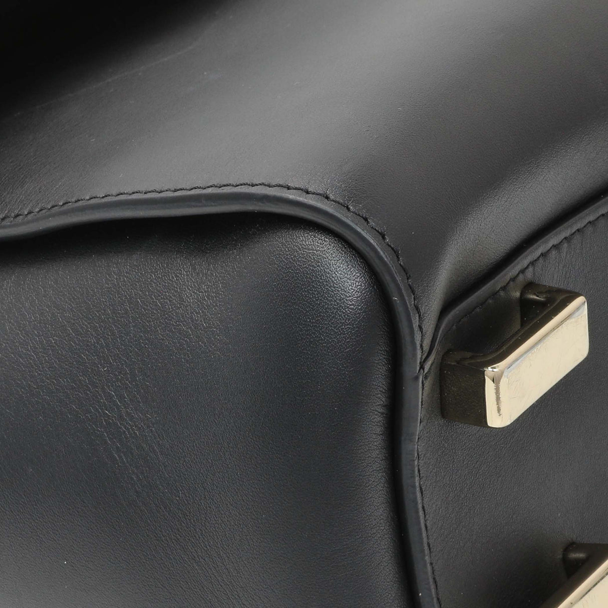 Chloe Black Calfskin Nacha Shoulder Bag Handbags Chloe