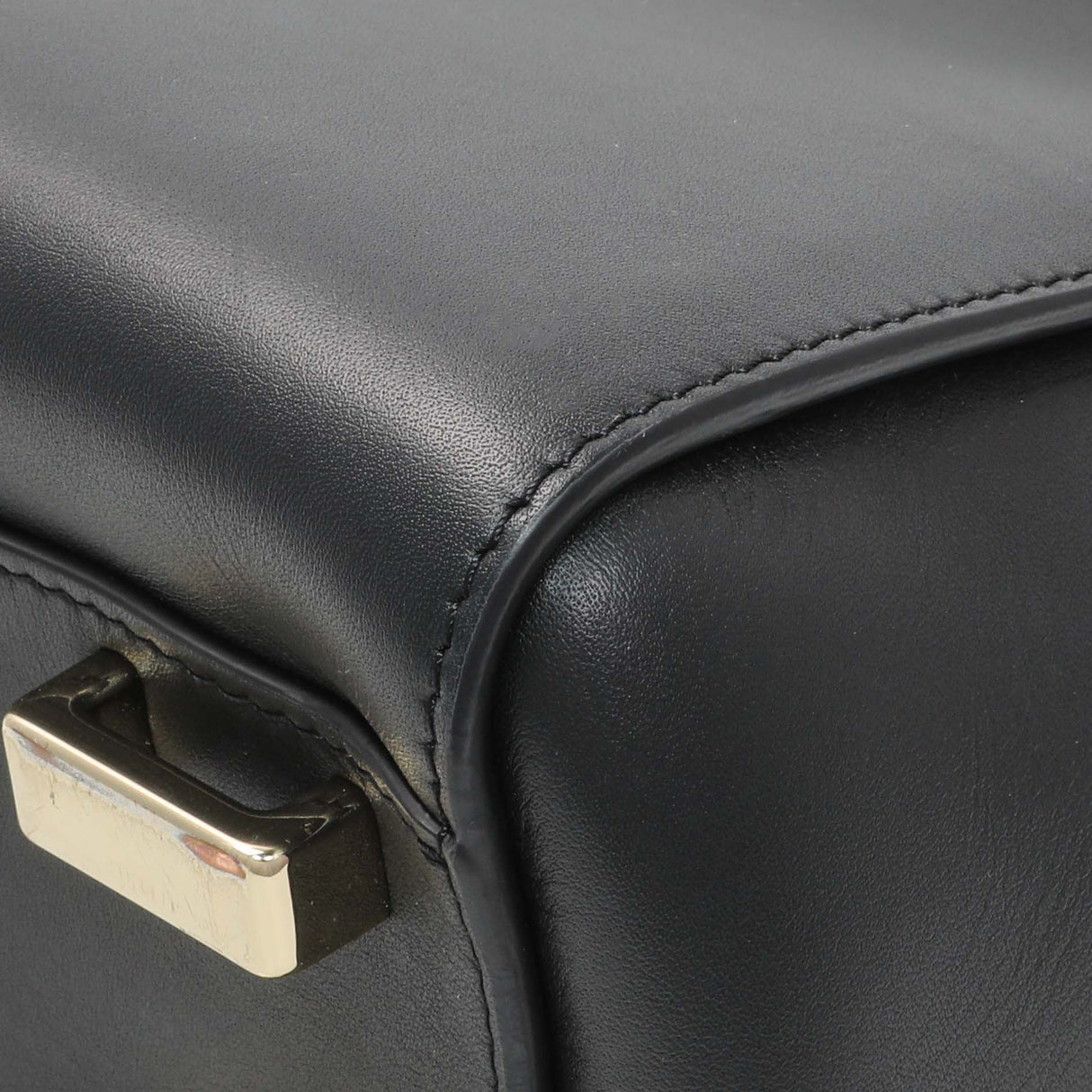 Chloe Black Calfskin Nacha Shoulder Bag Handbags Chloe