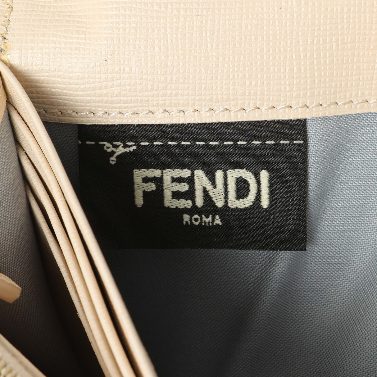 Fendi Vitello Elite Monster Eyes Studded Wallet on Chain Handbags Fendi