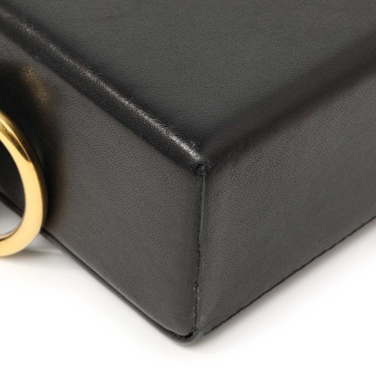 Christian Dior Black Lambskin Dioraddict Lockbox Handbags Christian Dior