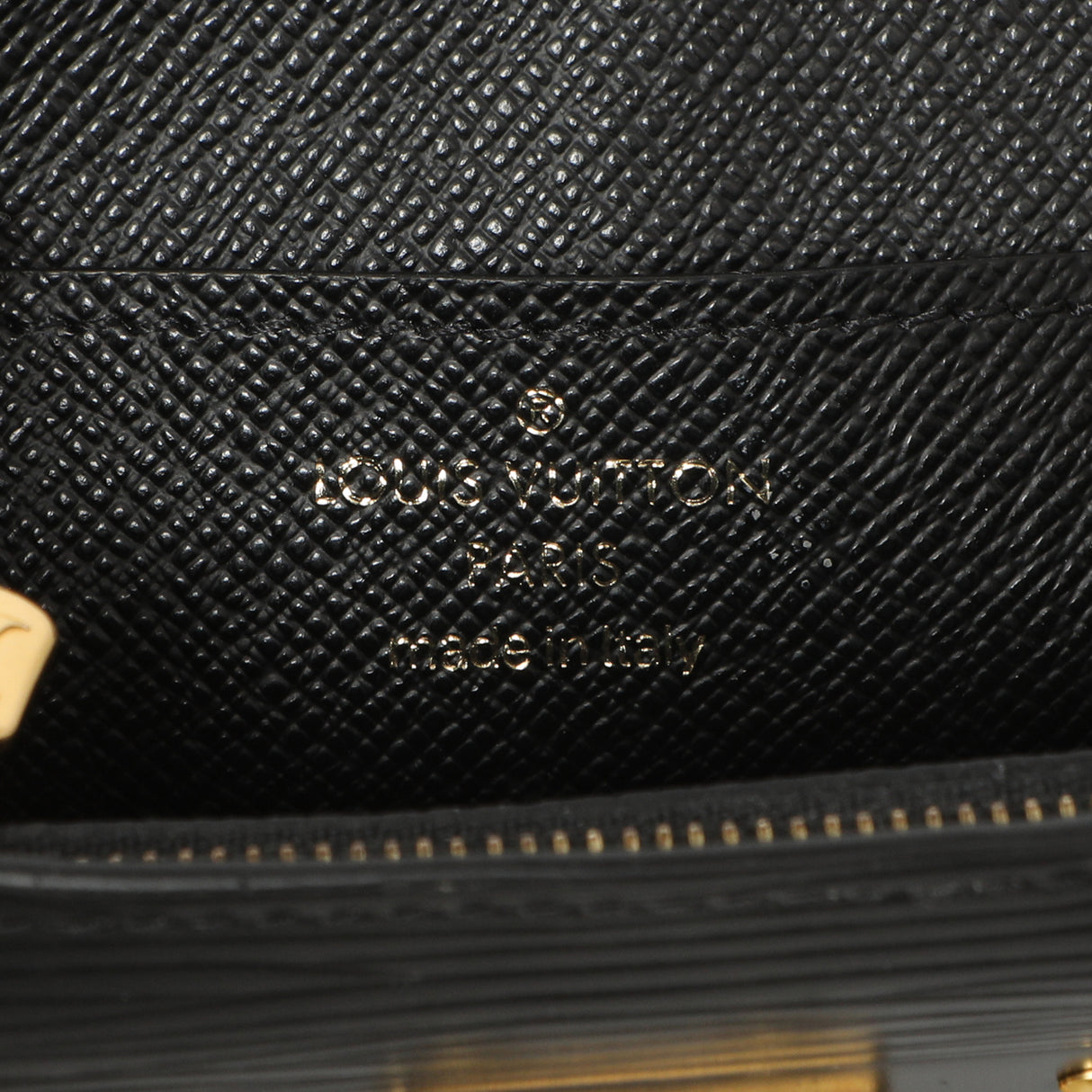 Louis Vuitton Black Epi Leather Trunk Multicartes Key Chain and Bag Charm Accessories Louis Vuitton