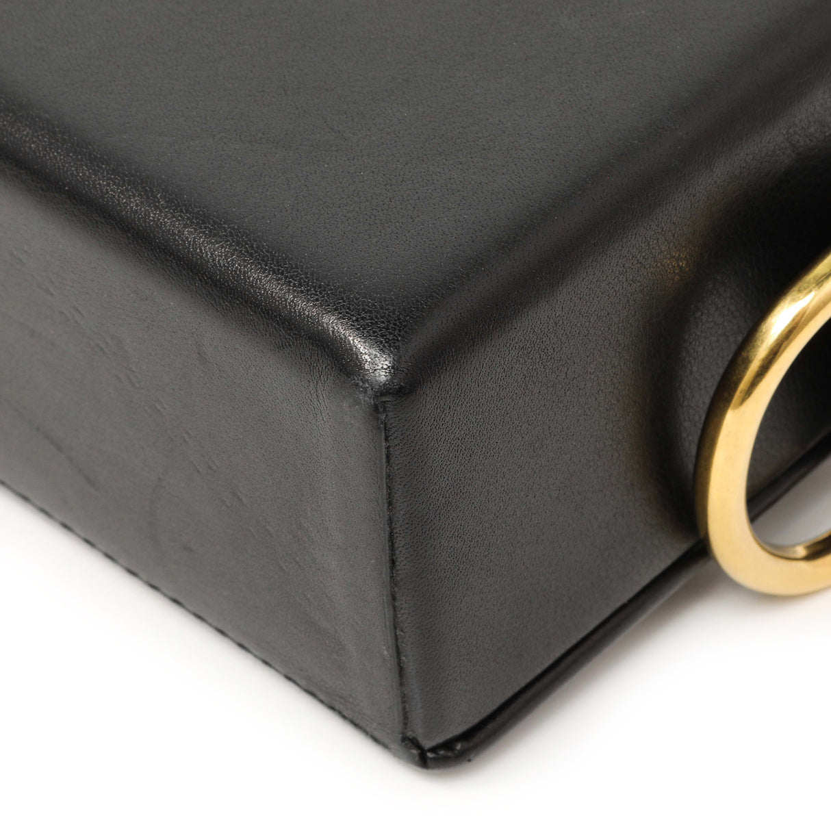 Christian Dior Black Lambskin Dioraddict Lockbox Handbags Christian Dior